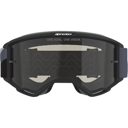 ALPINESTARS GOGGLES Vision Sand Goggle - Black/Gray - Dark Gray Smoke Lens 5100826-1572