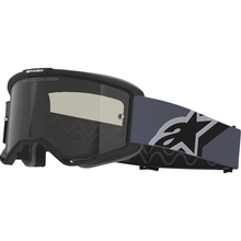 ALPINESTARS GOGGLES Vision Sand Goggle - Black/Gray - Dark Gray Smoke Lens 5100826-1572