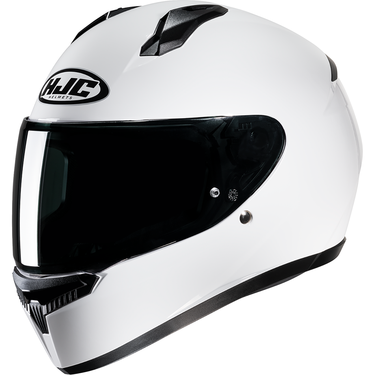 HJC C10 Helmet - Solid - White - Medium FP54NUS5XWHV