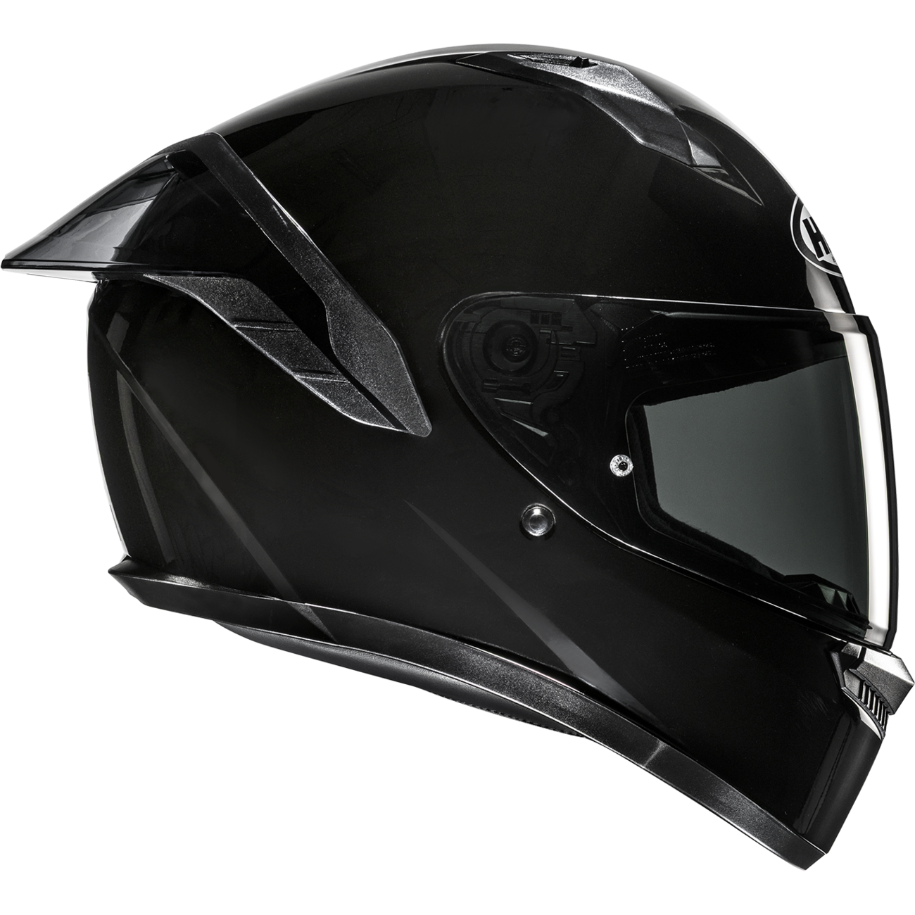 HJC C10 Helmet - Solid - Black - XL FP54NUS7XBKV