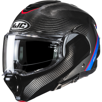 HJC F100 Carbon Modular Helmet - Stan - MC21 - Small EB20NUS4021V