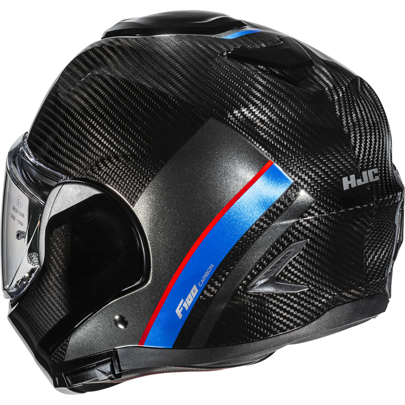 HJC F100 Carbon Modular Helmet - Stan - MC21 - Small EB20NUS4021V