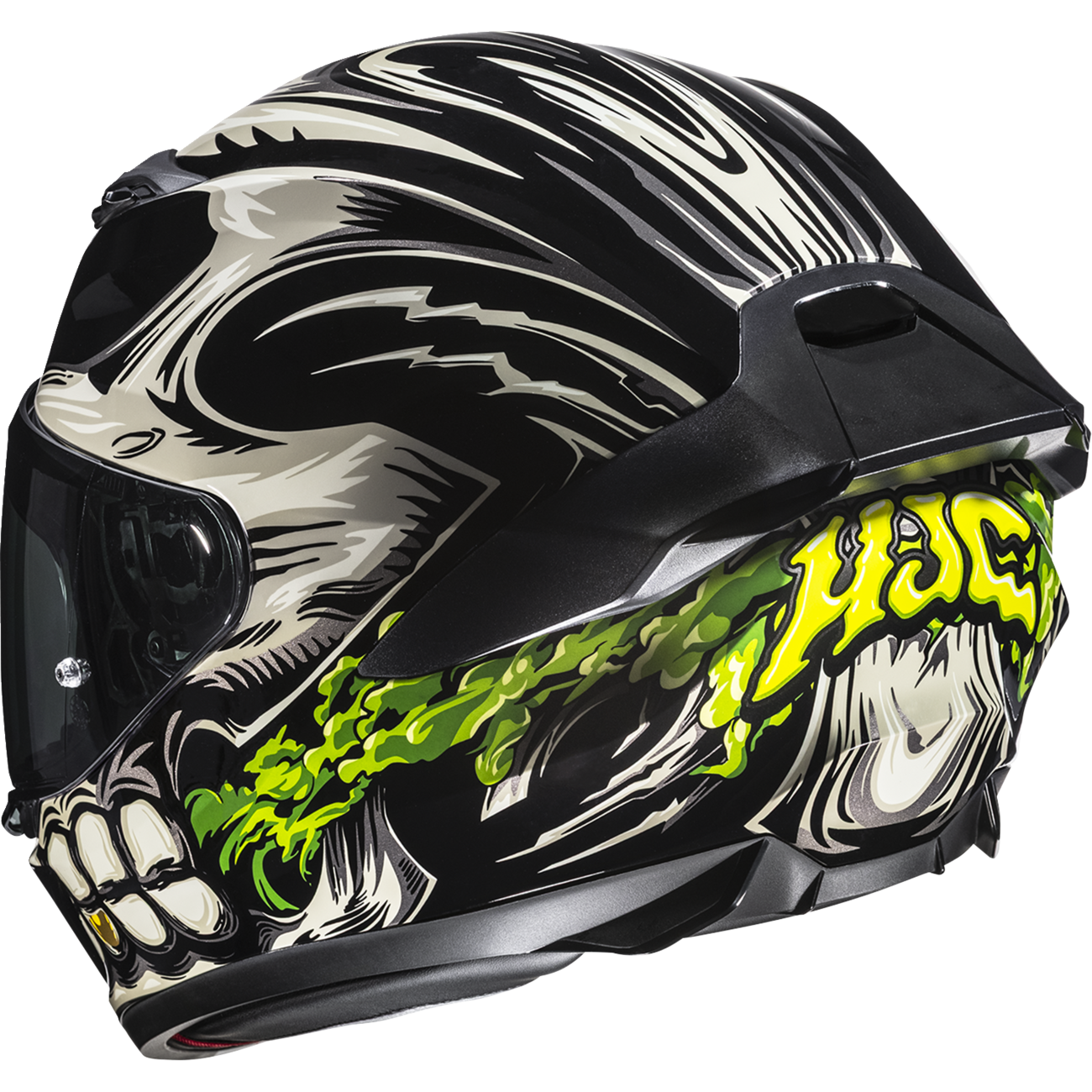HJC i11 Helmet - Acid Skull - MC5 - XS FP67NUS3205V