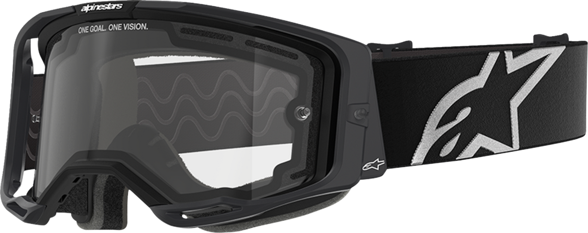 ALPINESTARS GOGGLES Vision 8 Goggle - Corp - Dual Pane - Black - Clear Lens 5101025-1517