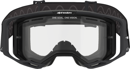 ALPINESTARS GOGGLES Vision 8 Goggle - Corp - Dual Pane - Black - Clear Lens 5101025-1517