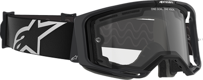 ALPINESTARS GOGGLES Vision 8 Goggle - Corp - Dual Pane - Black - Clear Lens 5101025-1517