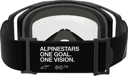 ALPINESTARS GOGGLES Vision 8 Goggle - Corp - Dual Pane - Black - Clear Lens 5101025-1517