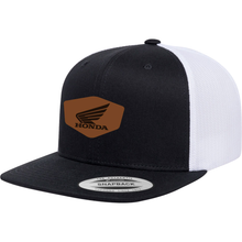 FACTORY EFFEX Honda Heritage Snapback Hat - Black/White 29-86300