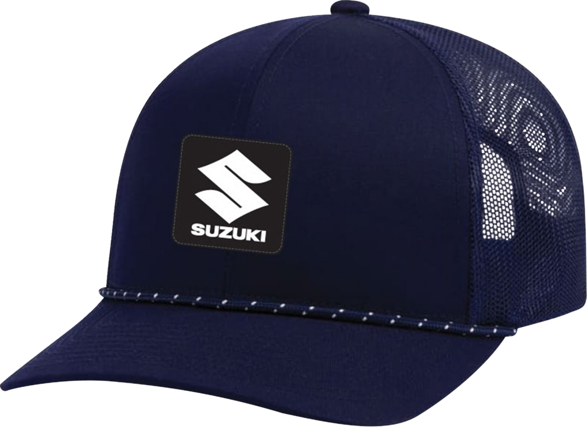 FACTORY EFFEX Suzuki Explorer Braided Snapback Hat - Navy 29-86404