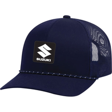 FACTORY EFFEX Suzuki Explorer Braided Snapback Hat - Navy 29-86404