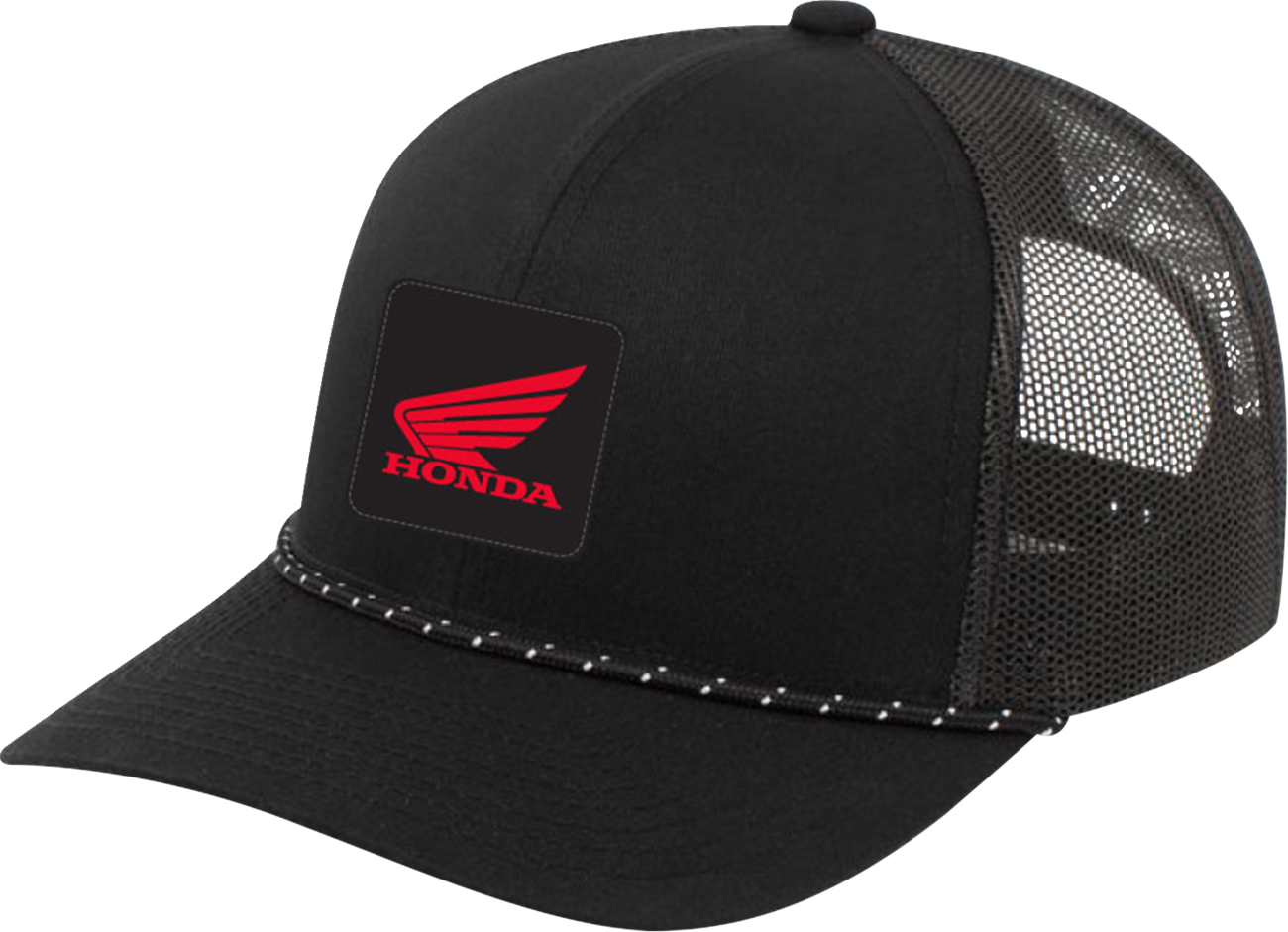FACTORY EFFEX Honda Explorer Braided Snapback Hat - Black 29-86304