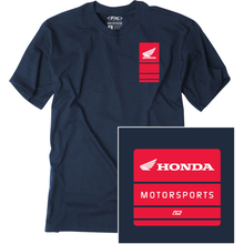 FACTORY EFFEX Honda Phase T-Shirt - Navy - Large 29-87324