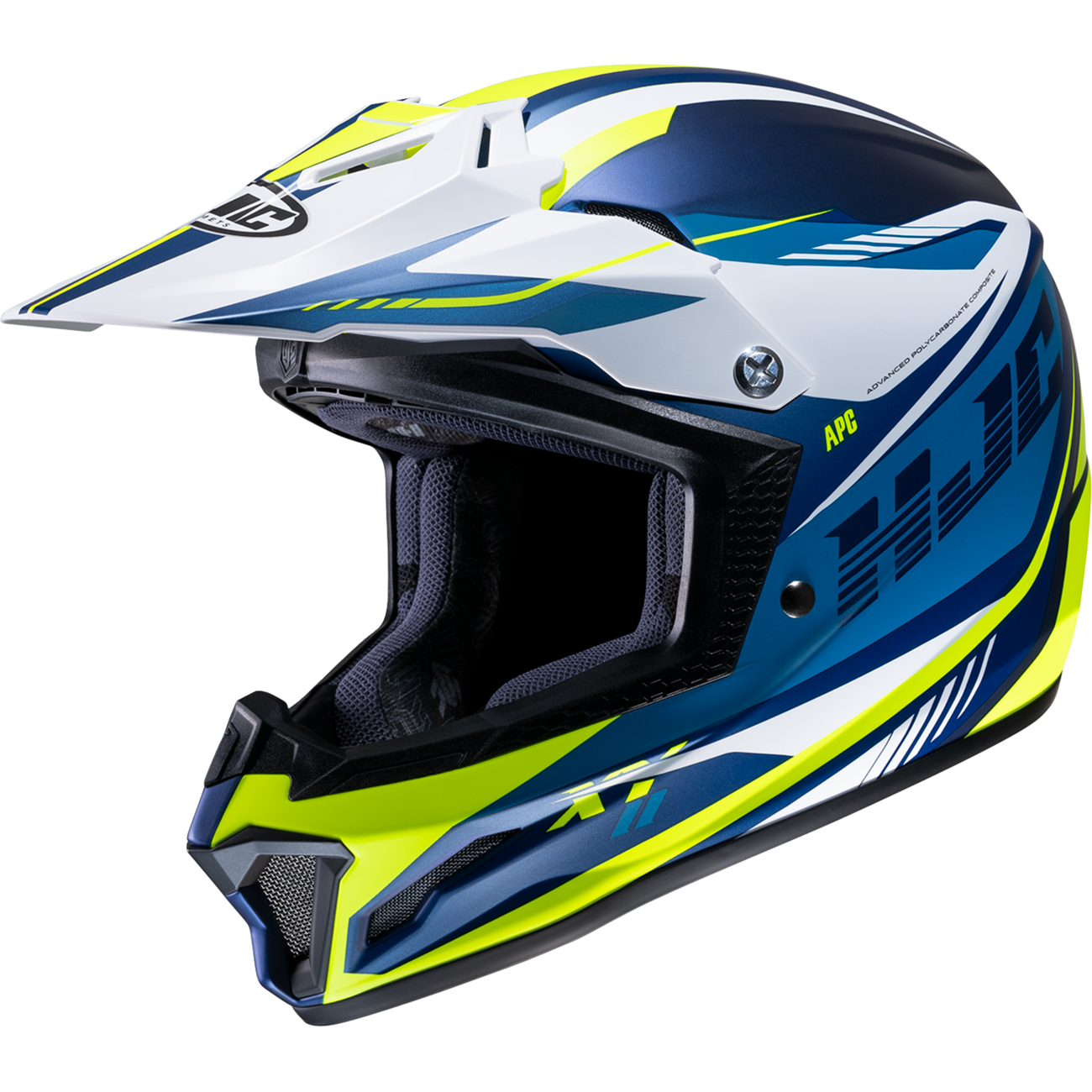 HJC Youth CL-XY II Helmet - Drift - MC3HSF - Large MP36NUS6D3HV