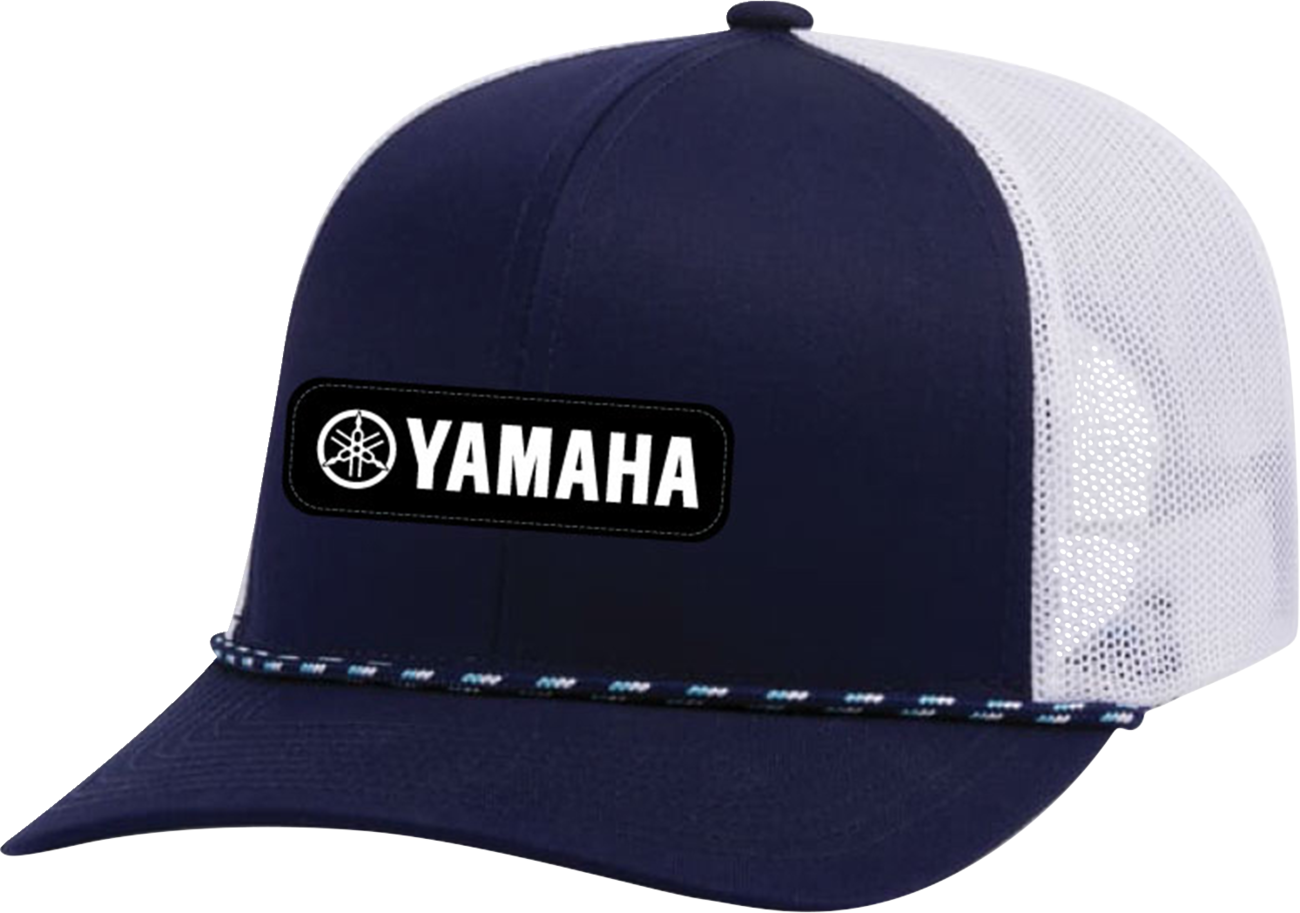 FACTORY EFFEX Yamaha Explorer Braided Snapback Hat - Navy/White 29-86206