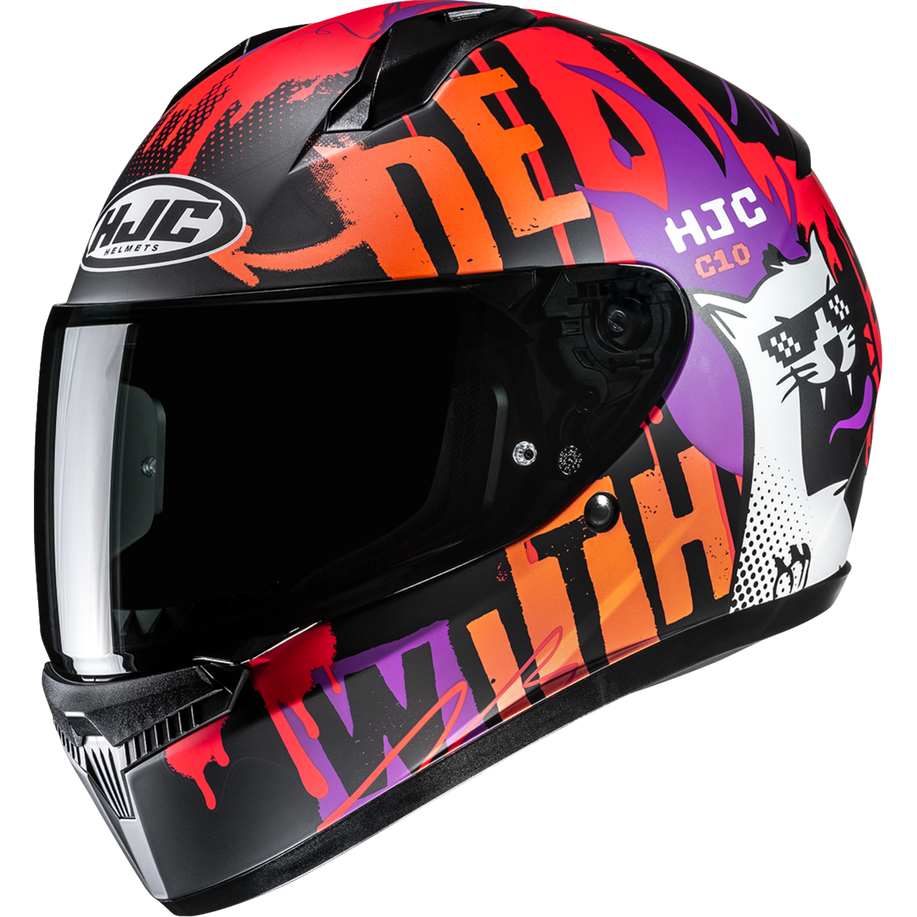 HJC C10 Helmet - FOP - MC7SF - XS FP54NUS3CS7V