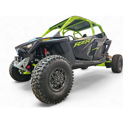 Elektric Offroad 2022-2025 Polaris Rzr Pro R/ Pro S/Turbo R Billet Front Winch Bumper Anodized Clear