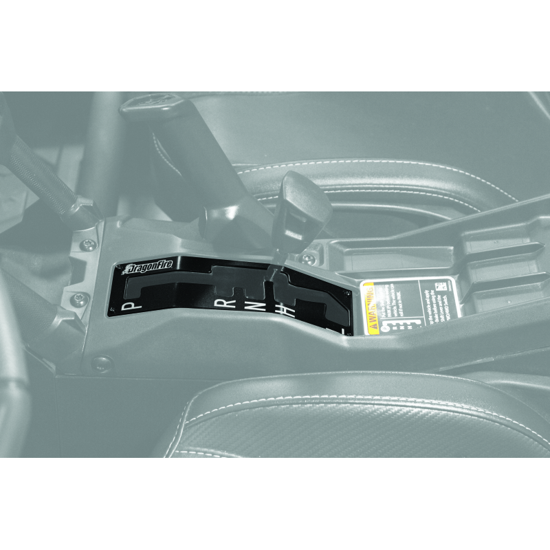 DragonFire Racing Can-Am X3 Shifter Plate - Black