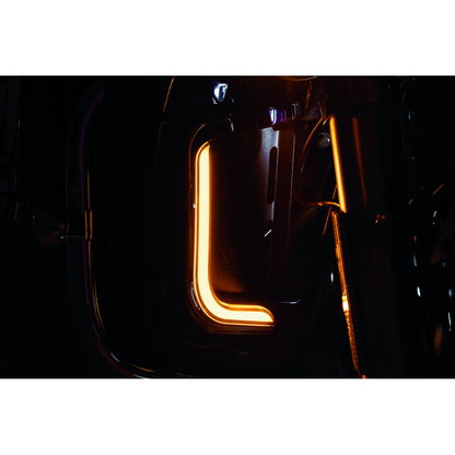 Kuryakyn Tracer LED Fairing Lower Accents Chrome