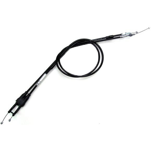 Black Vinyl Throttle Push Pull Cable Set