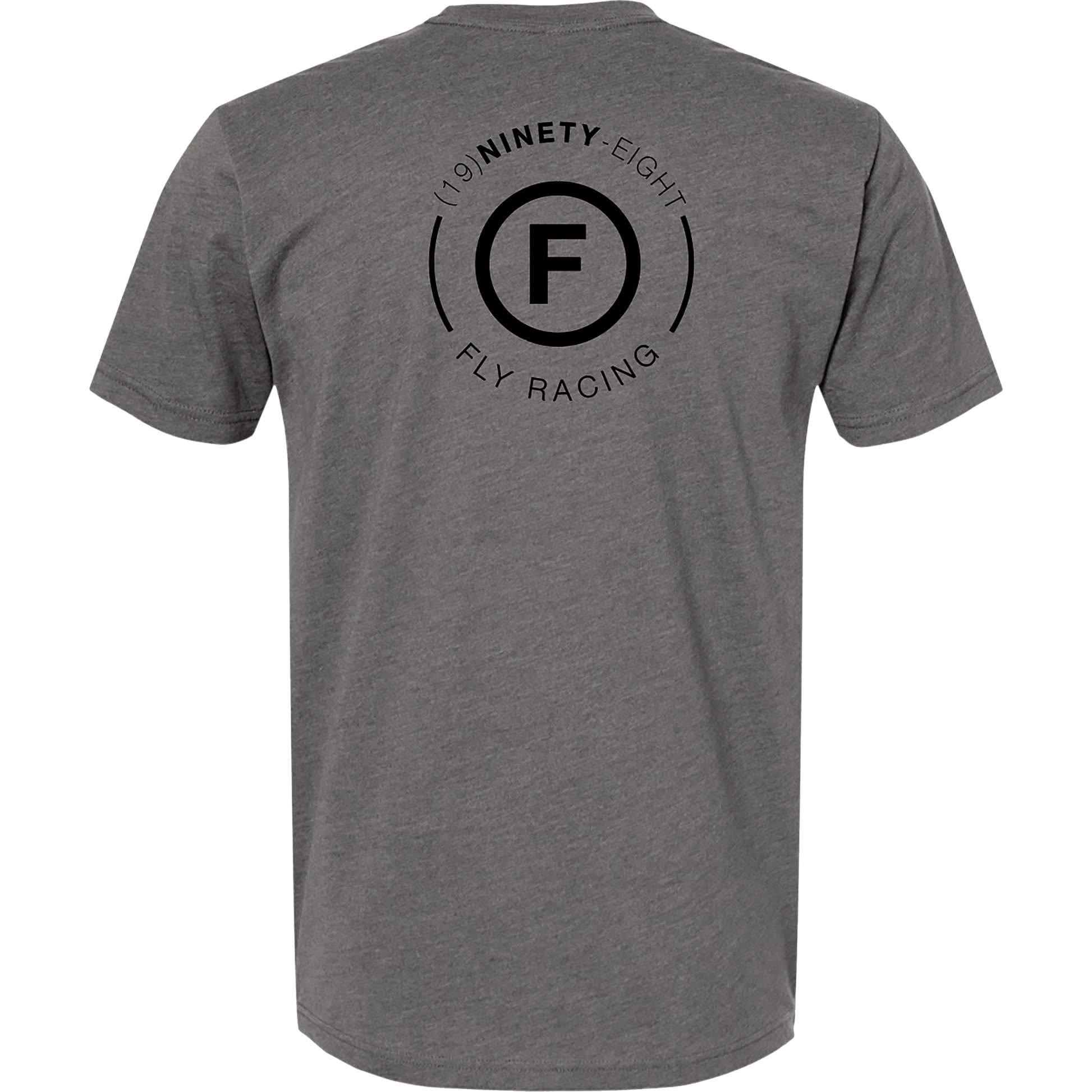 Fly Atom Tee Gunmetal Heather Sm