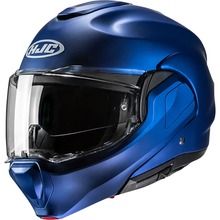 HJC F100 Modular Helmet - Solid - Semi-Flat Metallic Blue - XL EH06NUS7SMBV