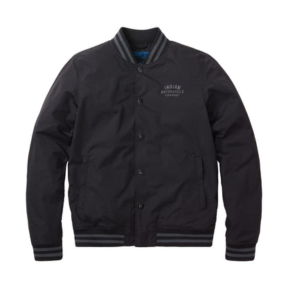 Indian Motorcycle Men's Casual Bomber, Black - XL - 286274009