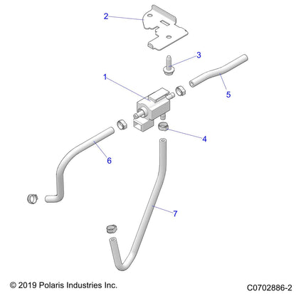 Polaris RZR Electronic Boost Control Valve, Genuine OEM Part 4011285, Qty 1