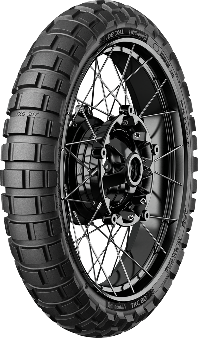 CONTINENTAL Tire - TKC 80² - Front - 120/70-19 - 60R 02405990000