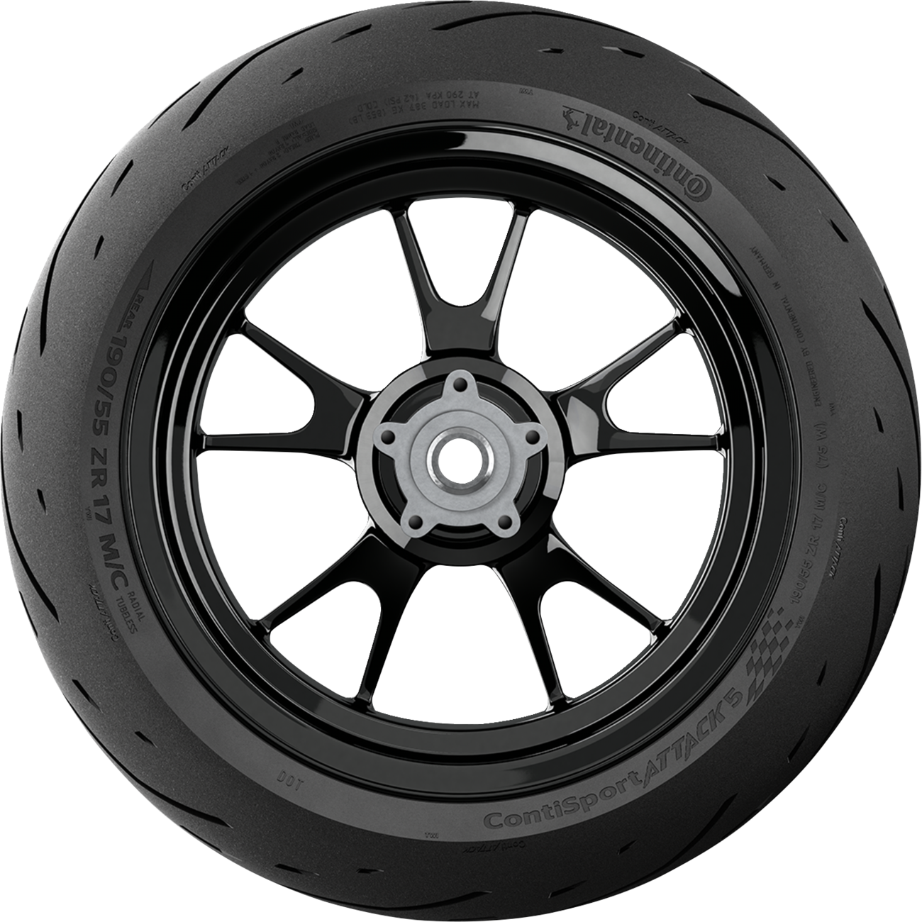 CONTINENTAL Tire - ContiSportAttack 5 - Rear - 160/60ZR17 - (69W) 02447680000