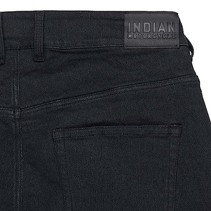 Indian Motorcycle Men's Riding Jean, Black - 42 X 32-28628464232
