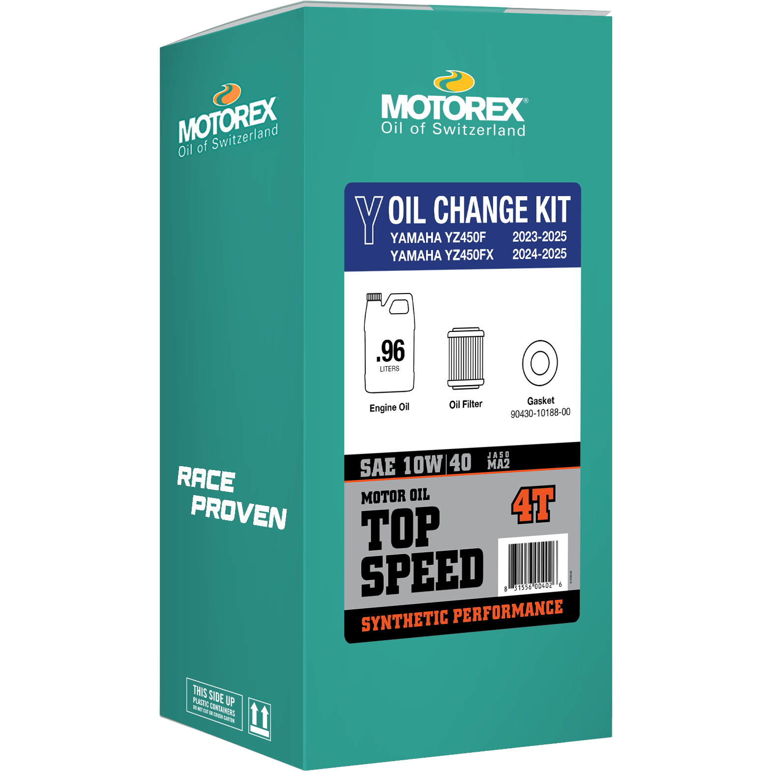 Top Speed Oil Change Kit 0.96l 10w/40 Yam