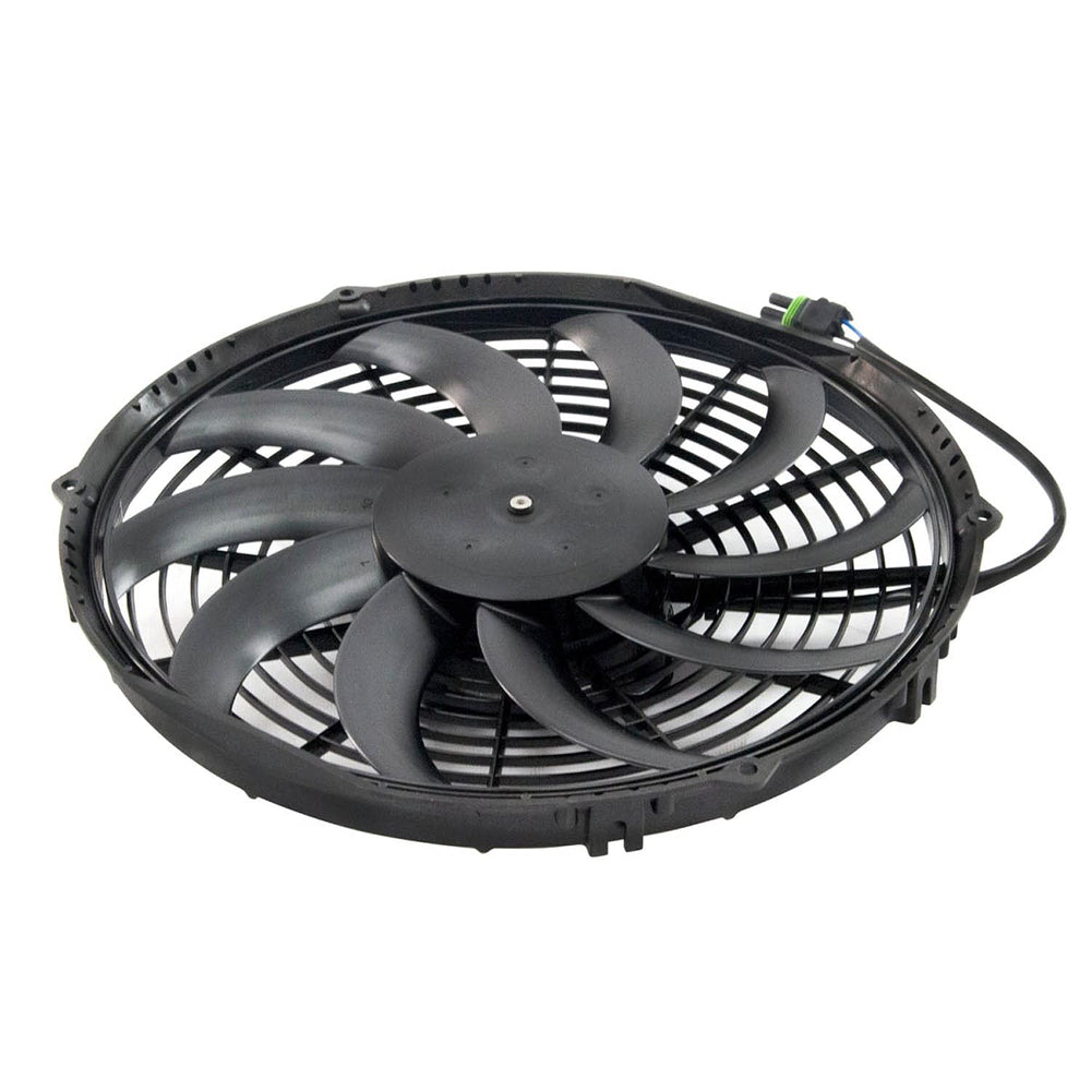 Polaris RZR Fan Assembly, Curved Blade, 12 in, Genuine OEM Part 2411807, Qty 1