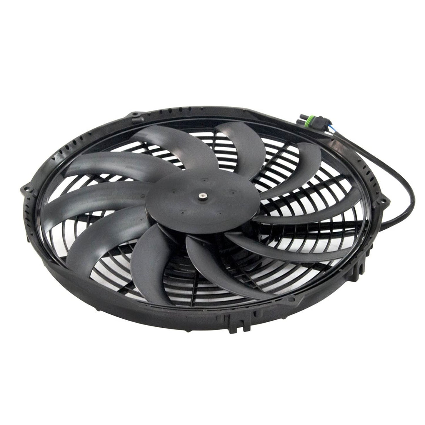 Polaris RZR Fan Assembly, Curved Blade, 12 in, Genuine OEM Part 2411807, Qty 1