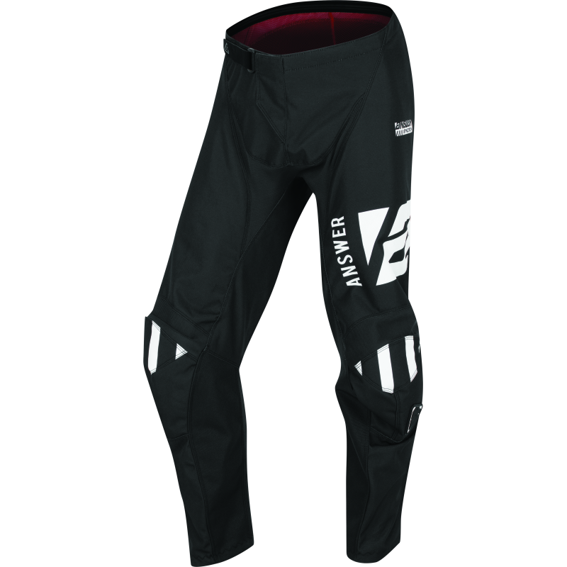 Answer Syncron Merge Pant Black/White Youth Size - 16
