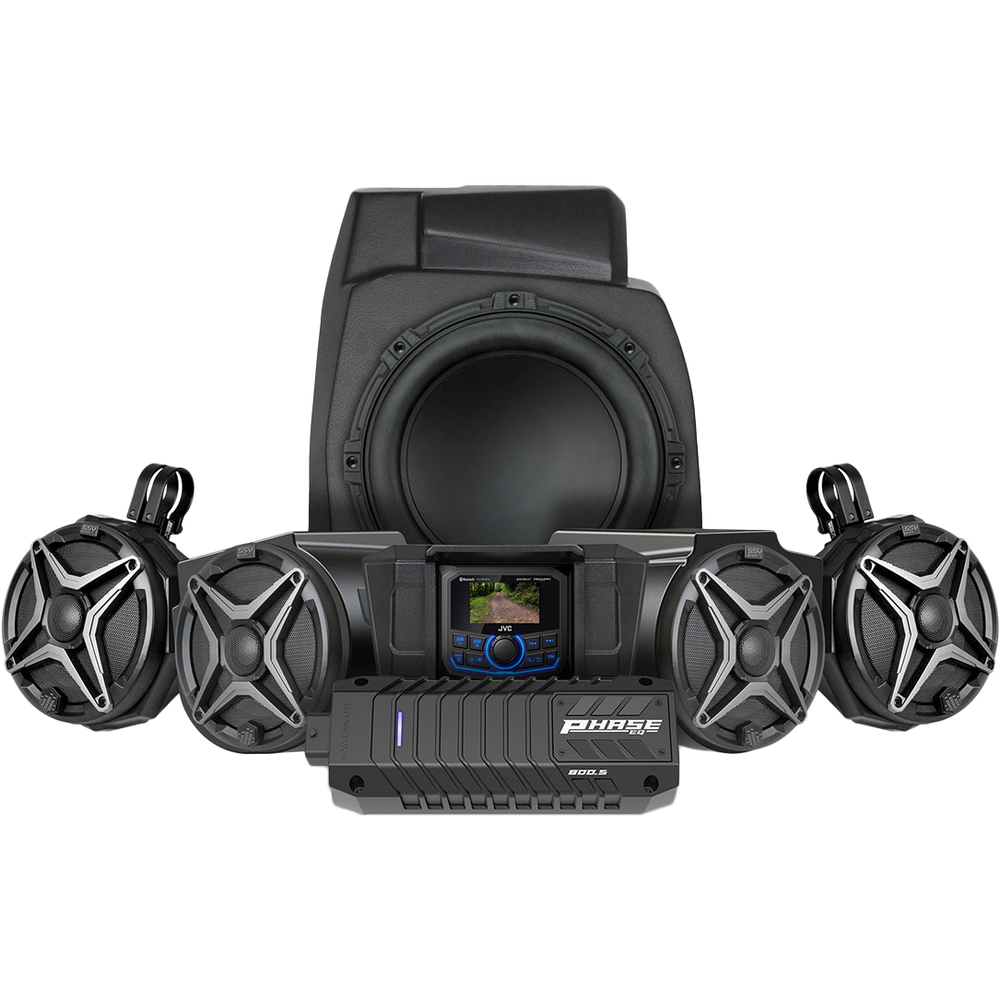 5 Speaker Kit W/ Jvc Controller