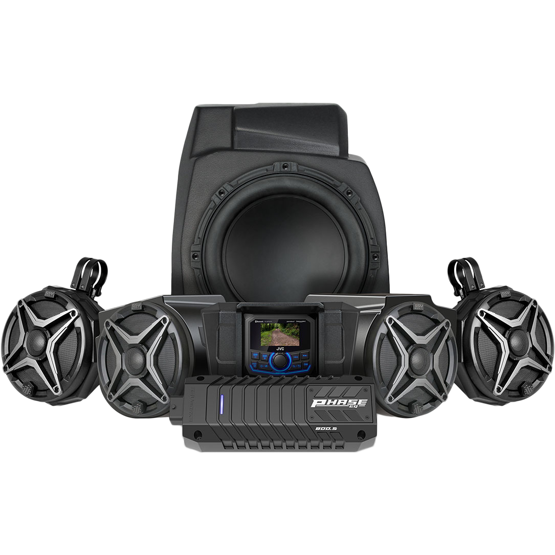 5 Speaker Kit W/ Jvc Controller