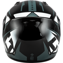 Md 04 Sector Helmet Black/Silver 3x