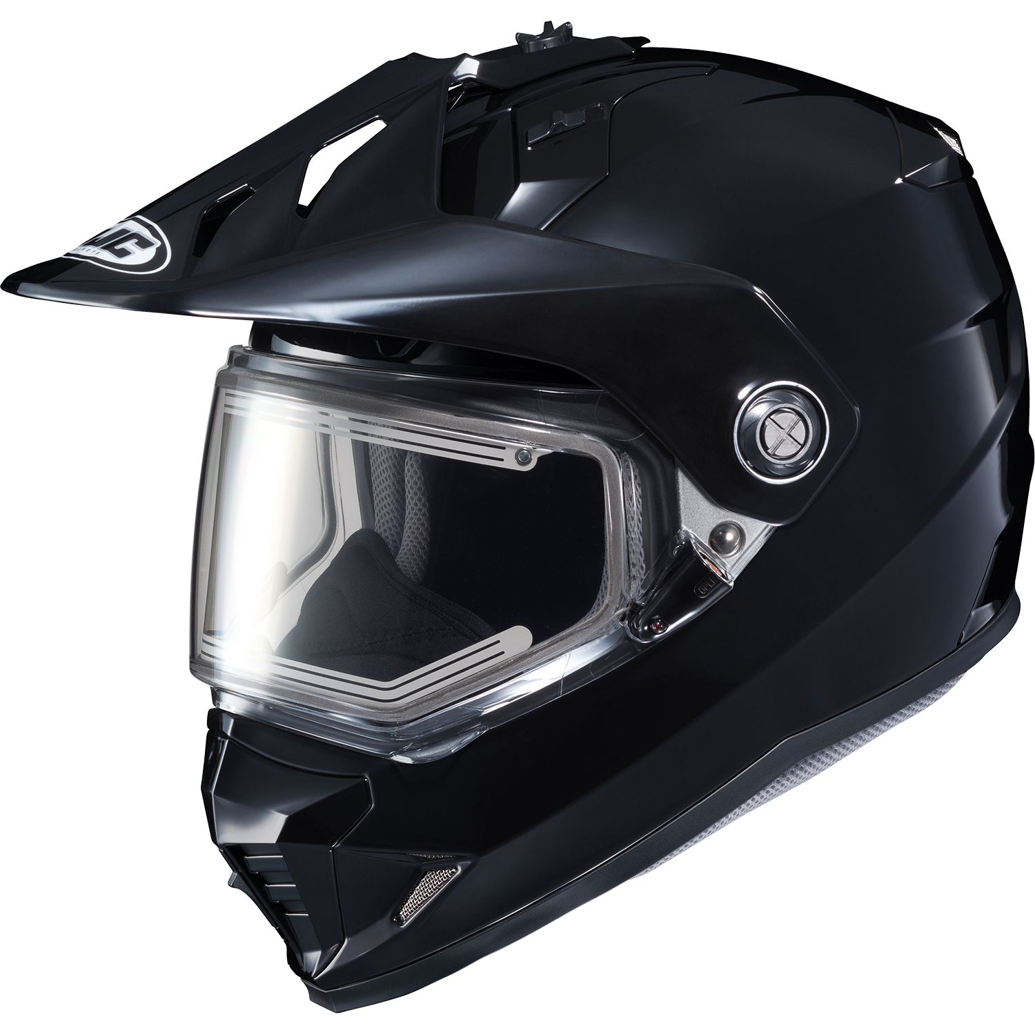 HJC DS-X1 Snow Helmet - Electric - Solid - Black - Medium 272477