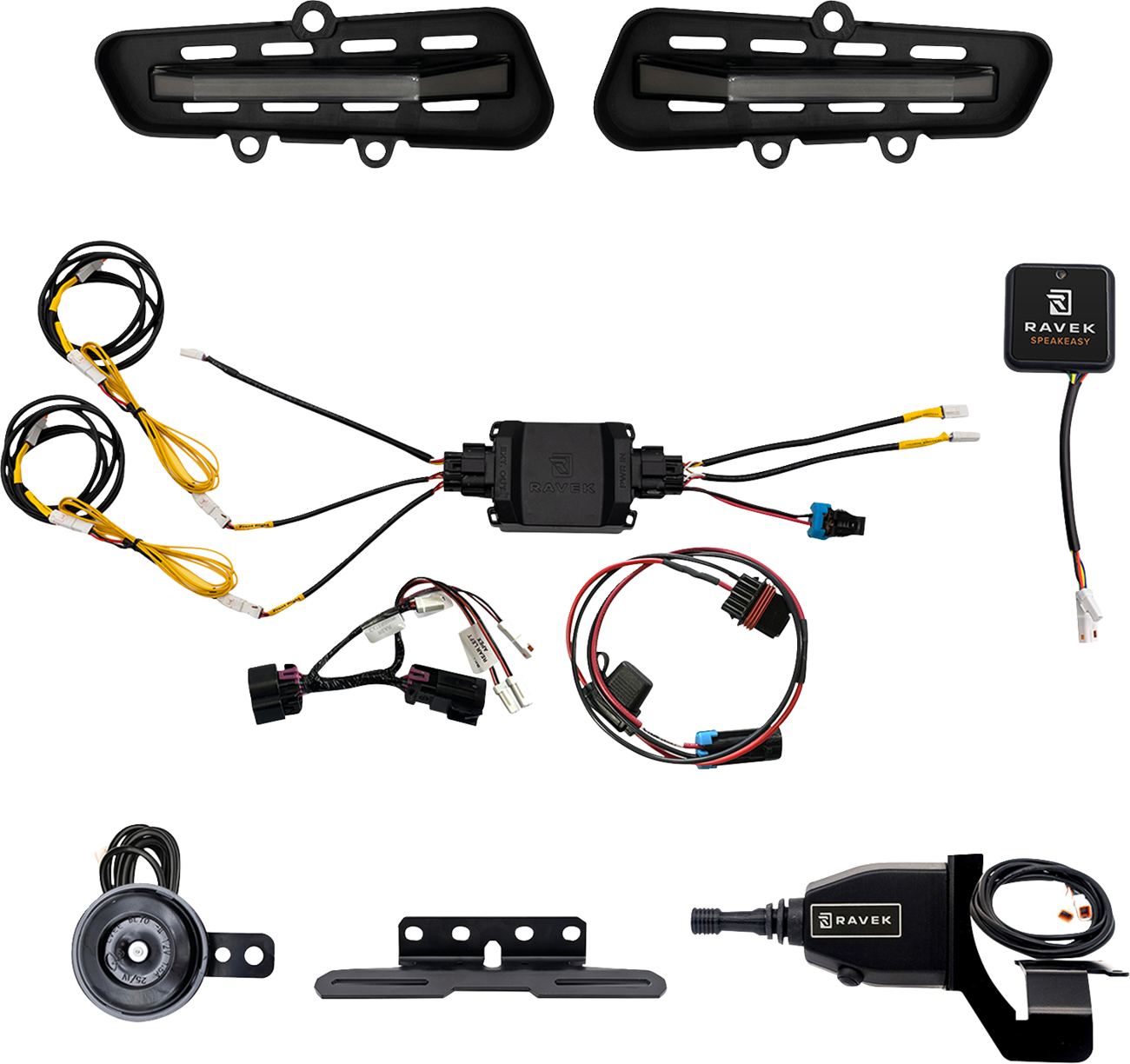 RAVEK Turn Signal Kit - Gen3 Speakeasy™ - Ranger XP 1000 - Lever 64-1008SL