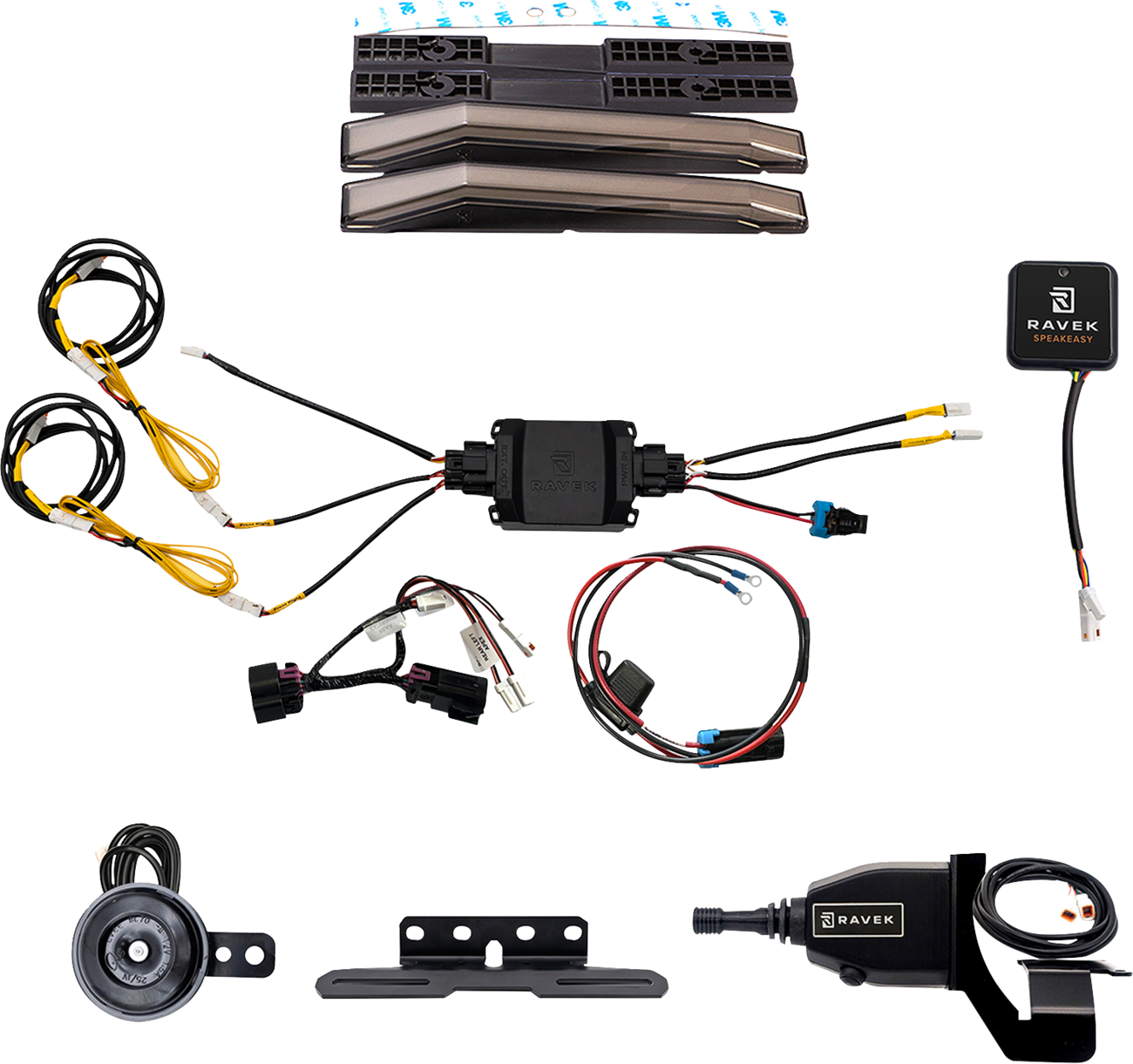 RAVEK Turn Signal Kit - Gen3 Speakeasy™ - Ridge - Lever 67-4001SL