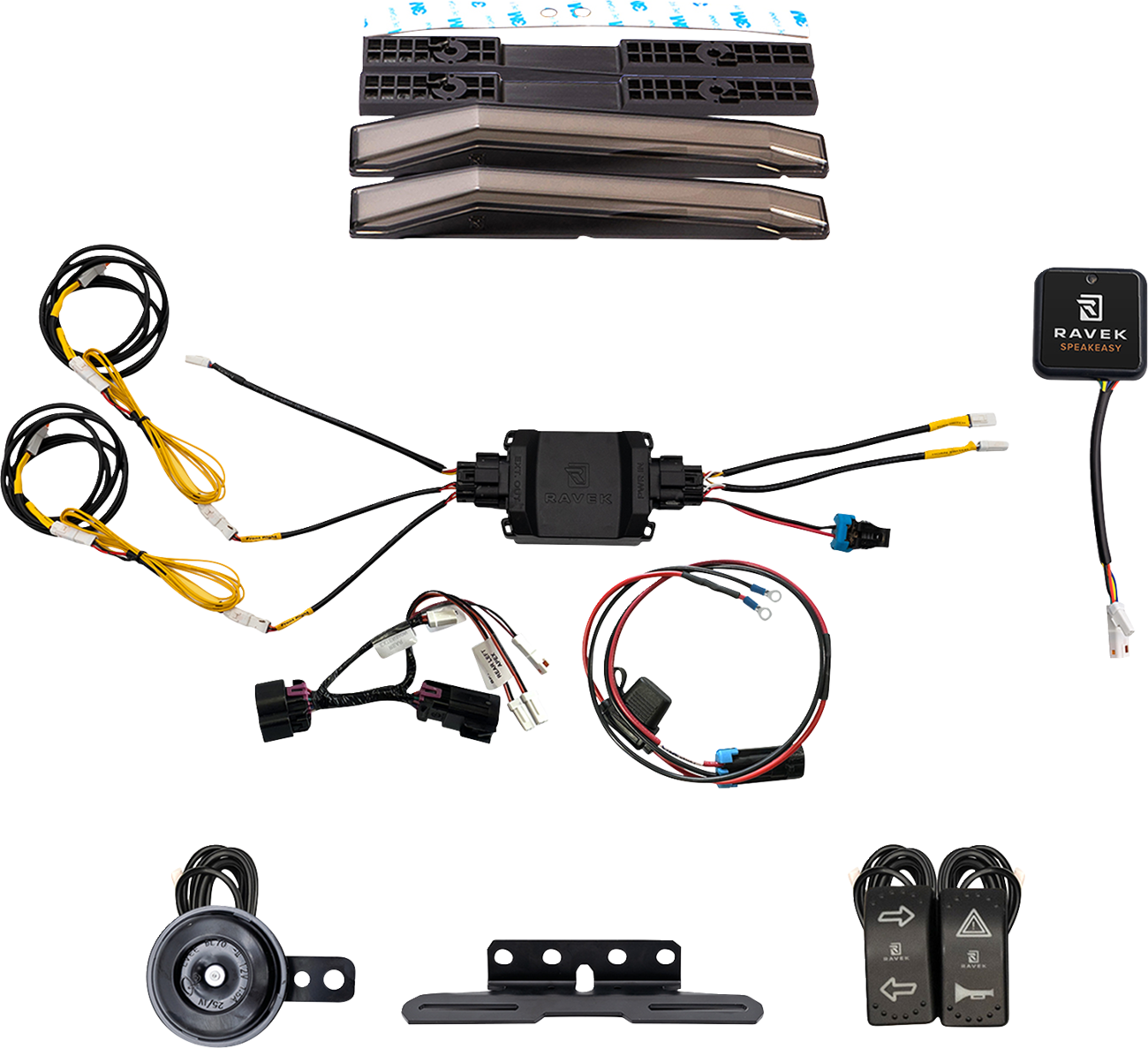 RAVEK Turn Signal Kit - Gen3 Speakeasy™ - U10 - Rockers 68-1020SR