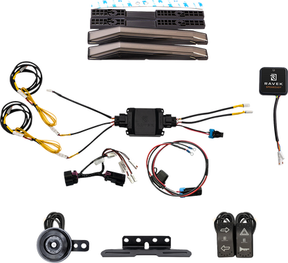 RAVEK Turn Signal Kit - Gen3 Speakeasy™ - U10 - Rockers 68-1020SR