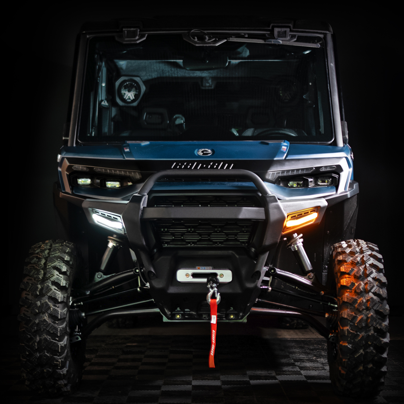 RAVEK Turn Signal Kit - Gen3 Speakeasy™ - Defender HD11 - Rockers 65-2000SR