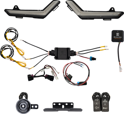 RAVEK Turn Signal Kit - Gen3 Speakeasy™ - Defender - Rockers 65-1000SR