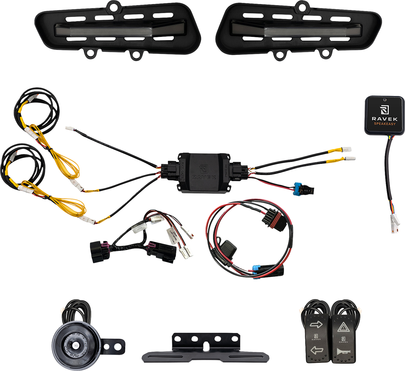 RAVEK Turn Signal Kit - Gen3 Speakeasy™ - Ranger XP 1000 - Rockers 64-1008SR