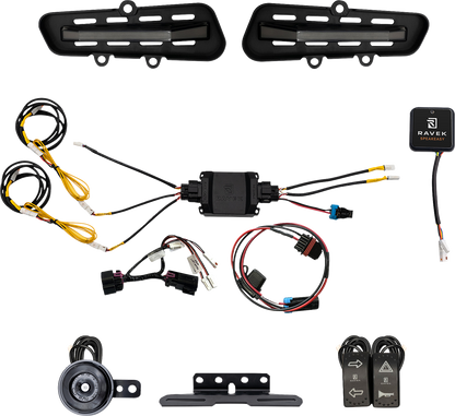 RAVEK Turn Signal Kit - Gen3 Speakeasy™ - Ranger XP 1000 - Rockers 64-1008SR
