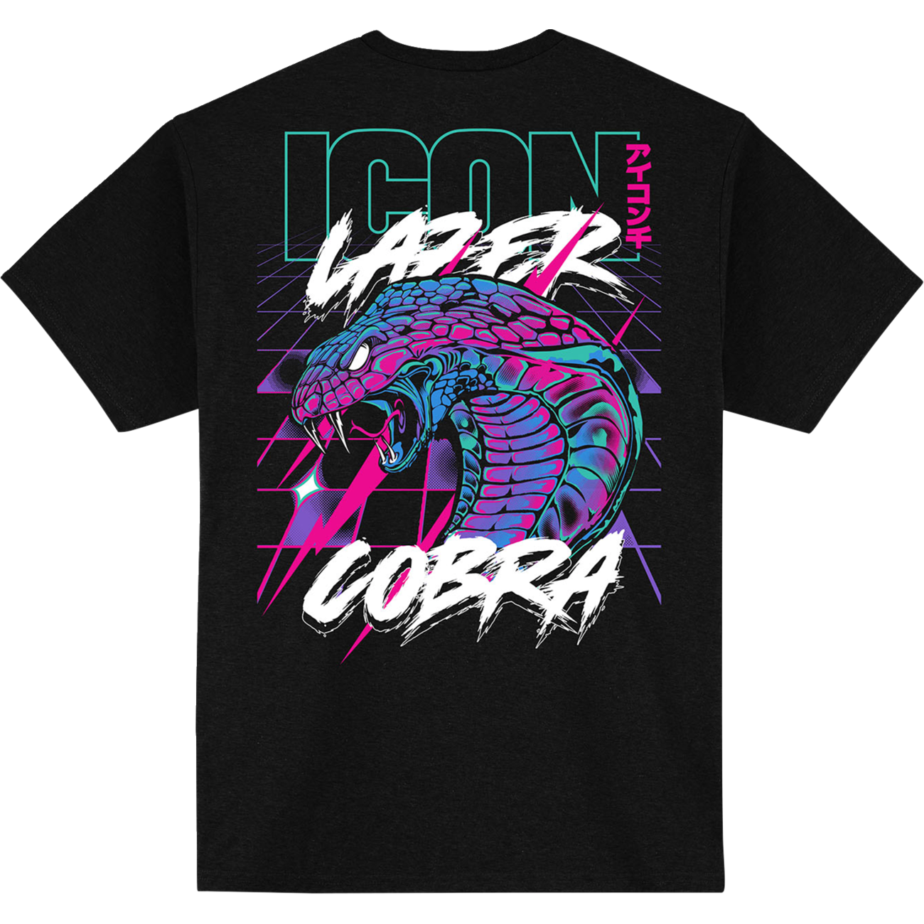 ICON Lazer Cobra™ T-Shirt - Black - Small 3030-25566