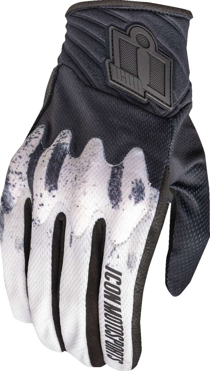 ICON Anthem3™ CX Anomaly Gloves - White - Medium 3301-5339