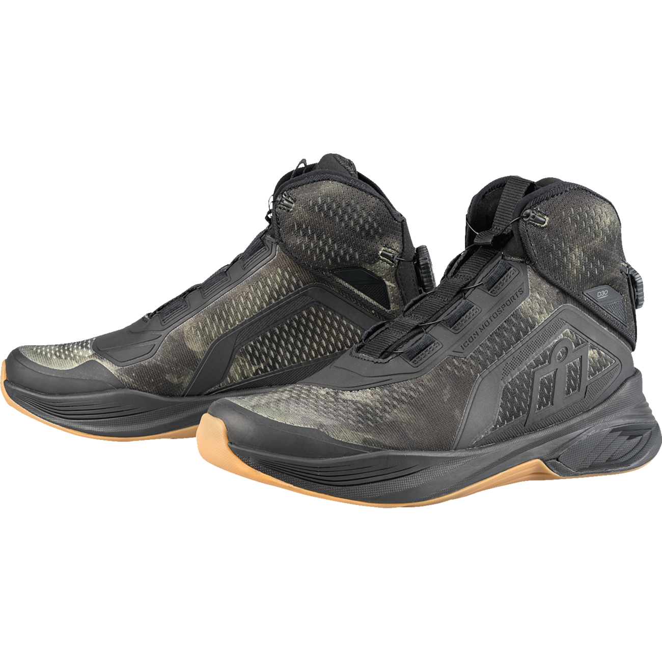 ICON Hooligan AF Boots - Gray Camo - US 9.5 3403-1447