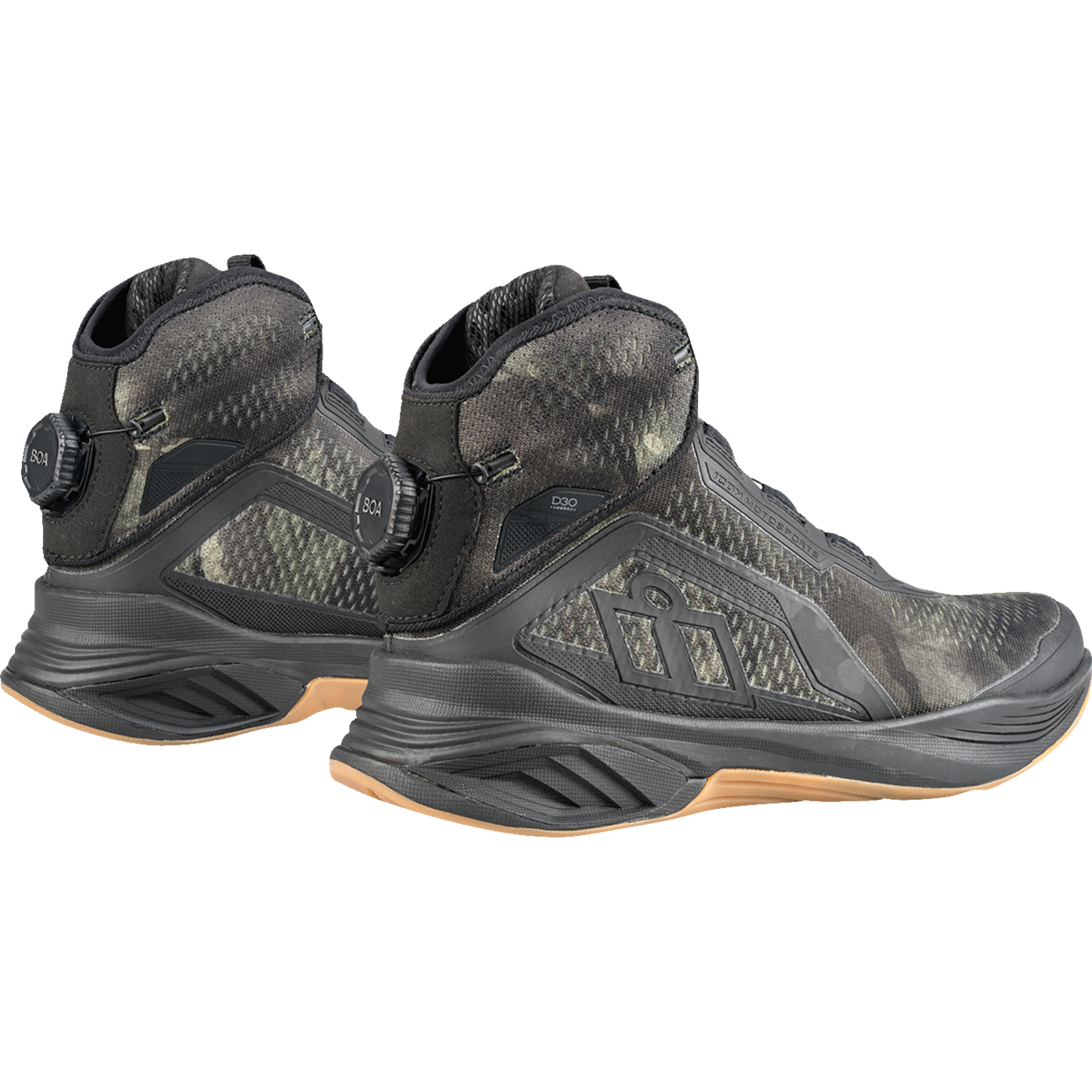 ICON Hooligan AF Boots - Gray Camo - US 10.5 3403-1449